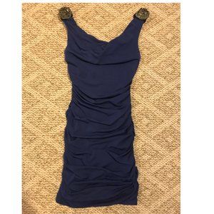 City Triangles Royal Blue Mini Dress